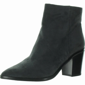 Braxton Fab Womens Zipper Faux Suede Ankle Boots Sporty Design