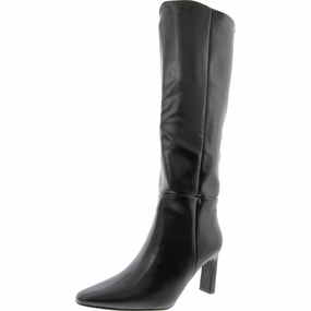 All Day Comfort Womens Zipper Manmade Knee-High Boots