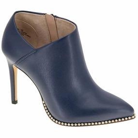Steel Cap Hadix  Womens Studded Faux Leather Booties