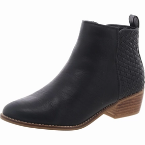 Breath Flow Flexible Fit Half N Half 7 Womens Zipper Manmade Booties