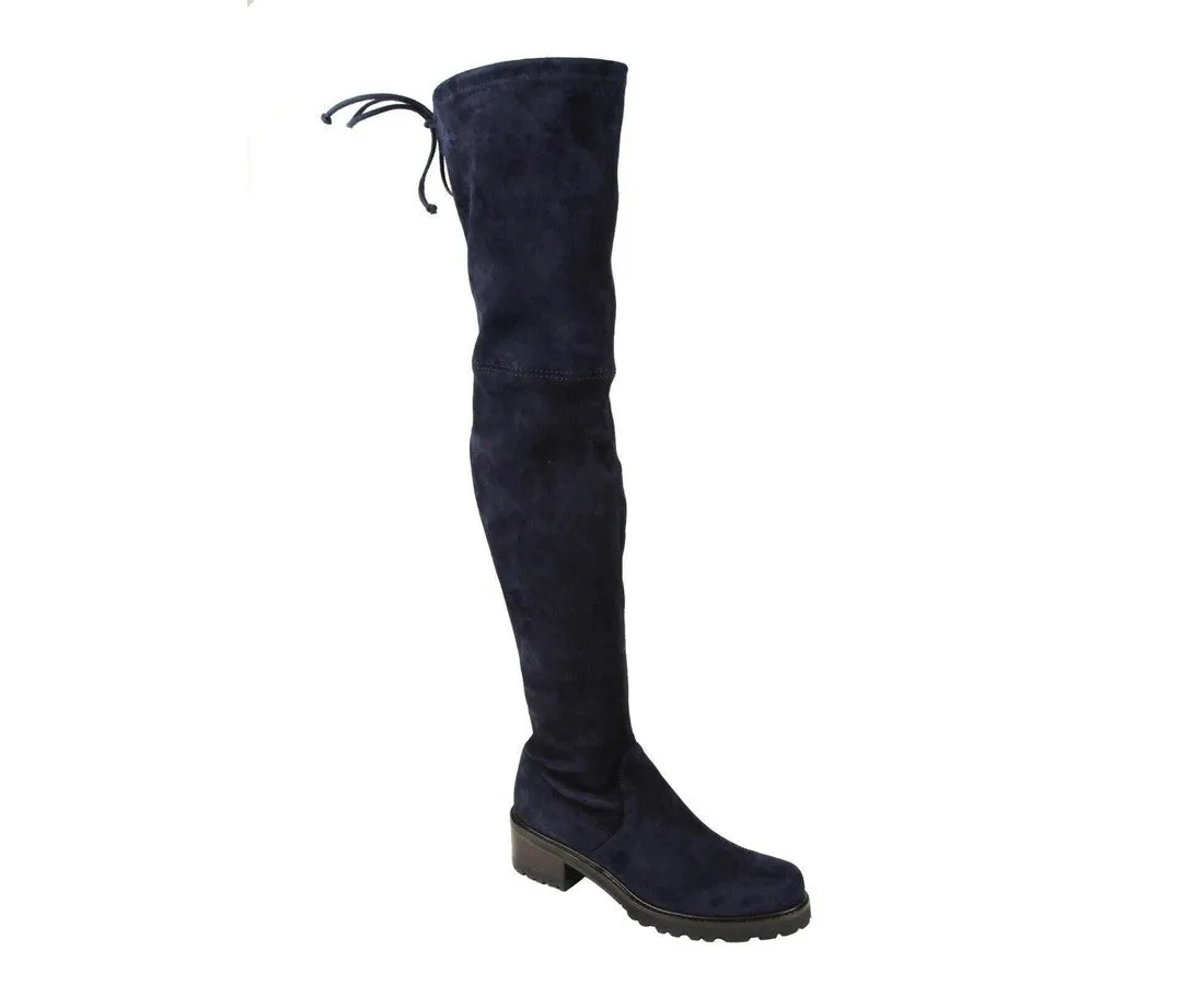 Comfortable Balance Stylish Stuart Weitzman Women's Suede Over the Knee Boot