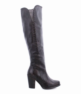Orthopedic Design Seamless Comfort Weather Resistant User Sumaya Boot In Black Dip Dye