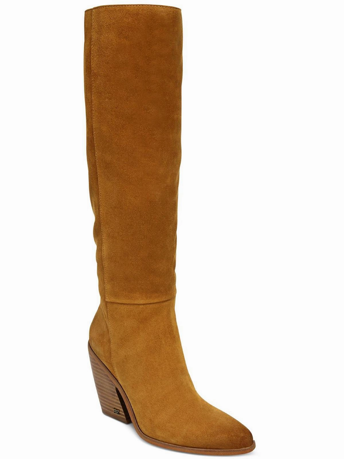 Adventurous Spirit Annabel Womens Zipper Almond Toe Knee-High Boots