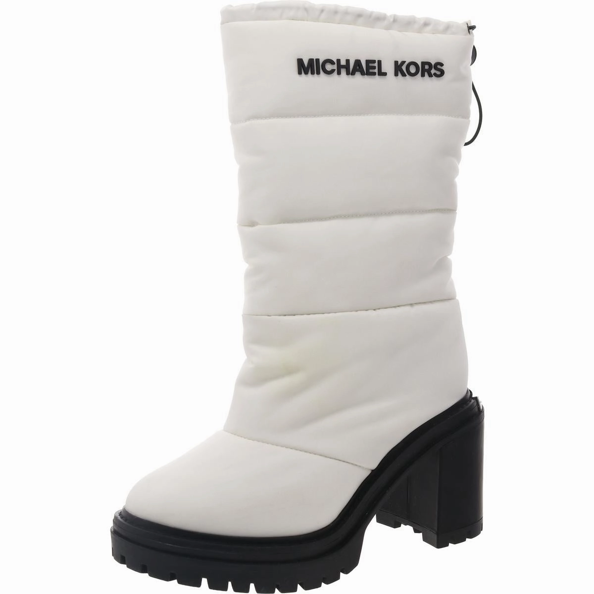 Womens Quilted Manmade Winter & Snow Boots Low Profile Outdoor Explorer