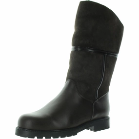 Harlan Womens Faux Fur Lined Fur Mid-Calf Boots pack light Relaxed Vibe