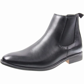 Harrison Womens Solid Leather Chelsea Boots Anti Odor Work Commute