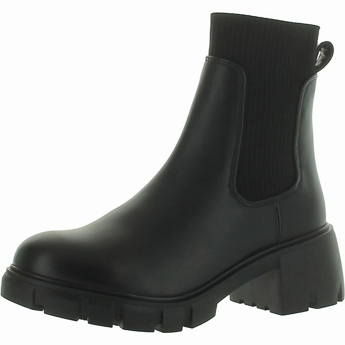 Hayle Womens Stretch Ankle Chelsea Boots Fleece Soft