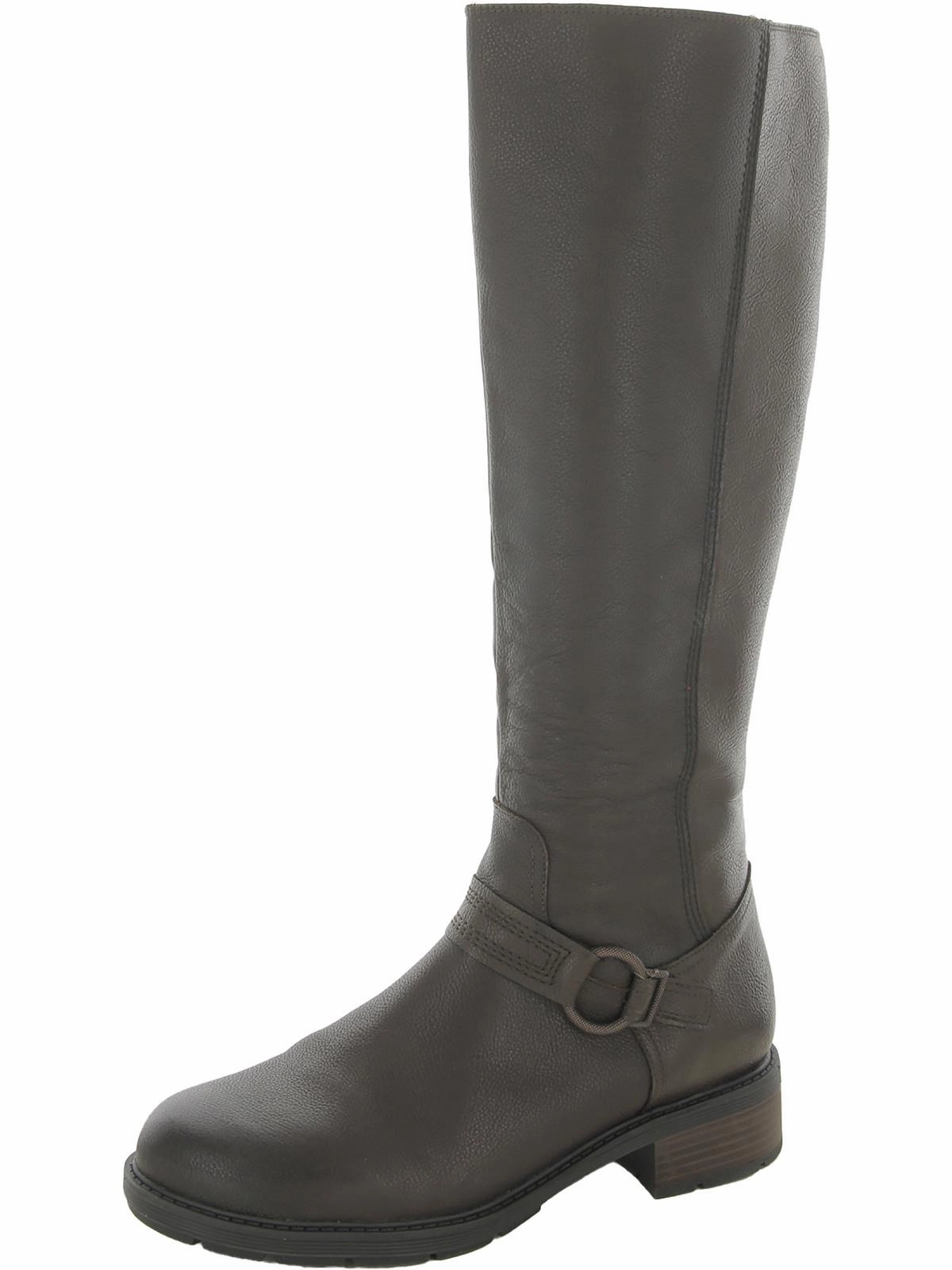 Seamless Comfort Comfort Seeker Supportive Fit Hearth Rae Womens Leather Harness Knee-High Boots