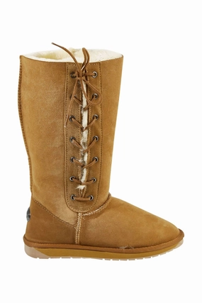 Outdoor Hiking Women's Platinum Hi Lace Boot In Chestnut