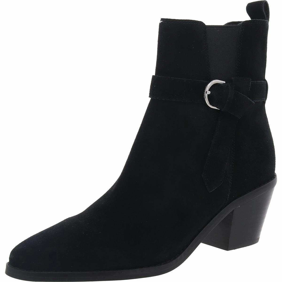 Womens Buckle Leather Ankle Boots Adventure Ready