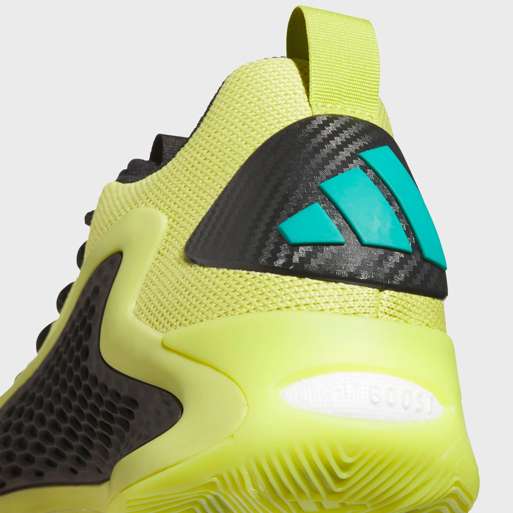 adidas Anthony Edwards 1 Low / Pre-Loved Lime Vertical Impact Zone Supportive Design