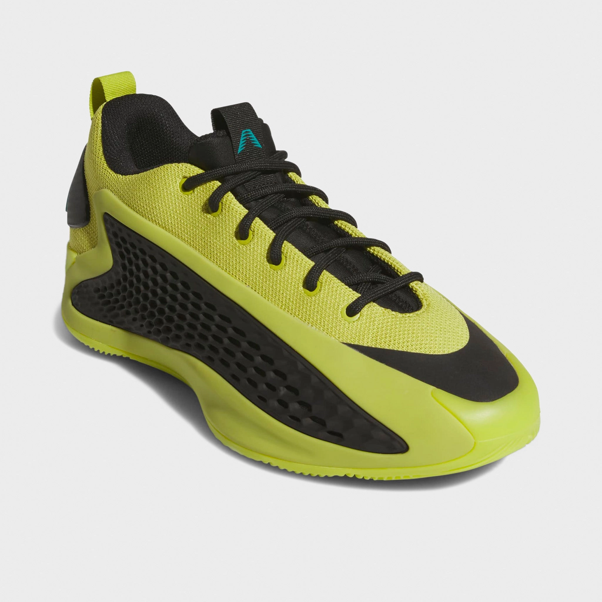 adidas Anthony Edwards 1 Low / Pre-Loved Lime Heat Sealed Reinforcement Breathable Toe Box