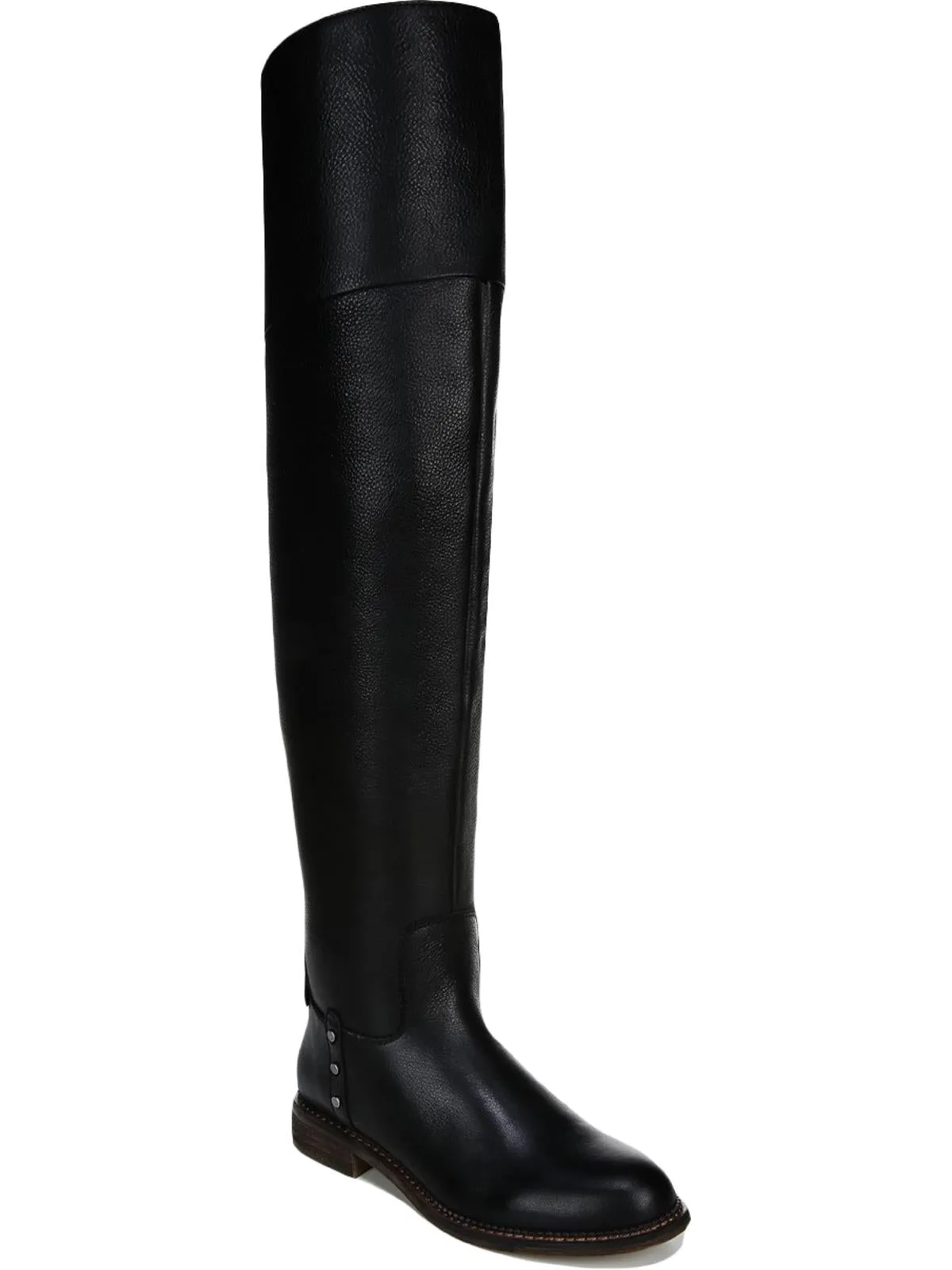 Haleen Womens Leather Wide Calf Knee-High Boots Weekend Hike