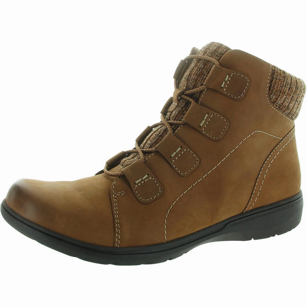 Carleigh Jade Womens Zipper Nubuck Booties Western Style