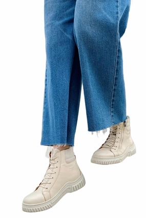 Women's Tenor High Top Sneaker In Eggnog Mud Friendly