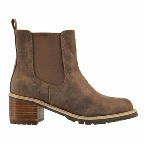 Modern Comfort Women's Doohickey Boots In Taupe