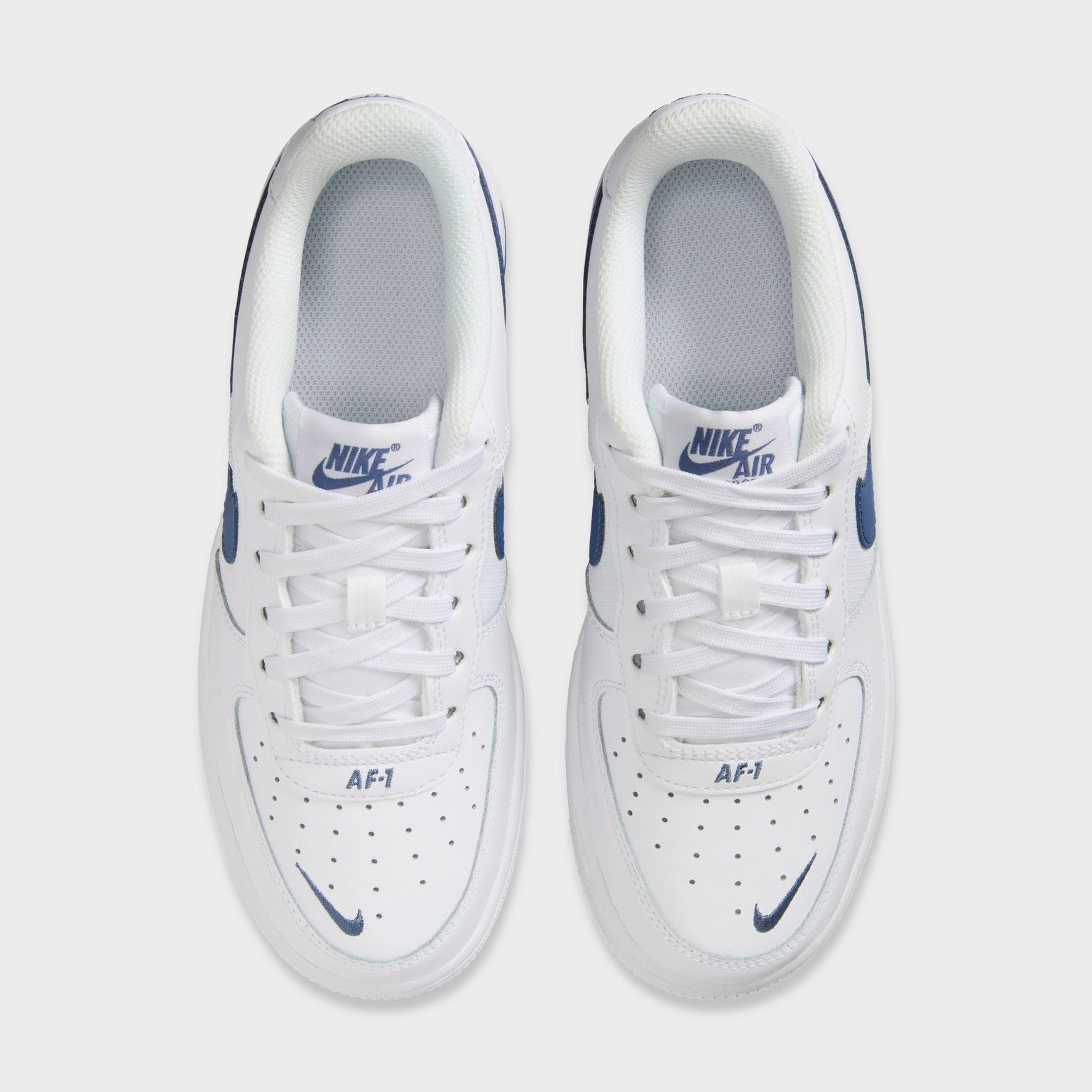 Nike Air Force 1 GS White / Diffused Blue Proprioception Enhanced Kinetic Energy Transfer