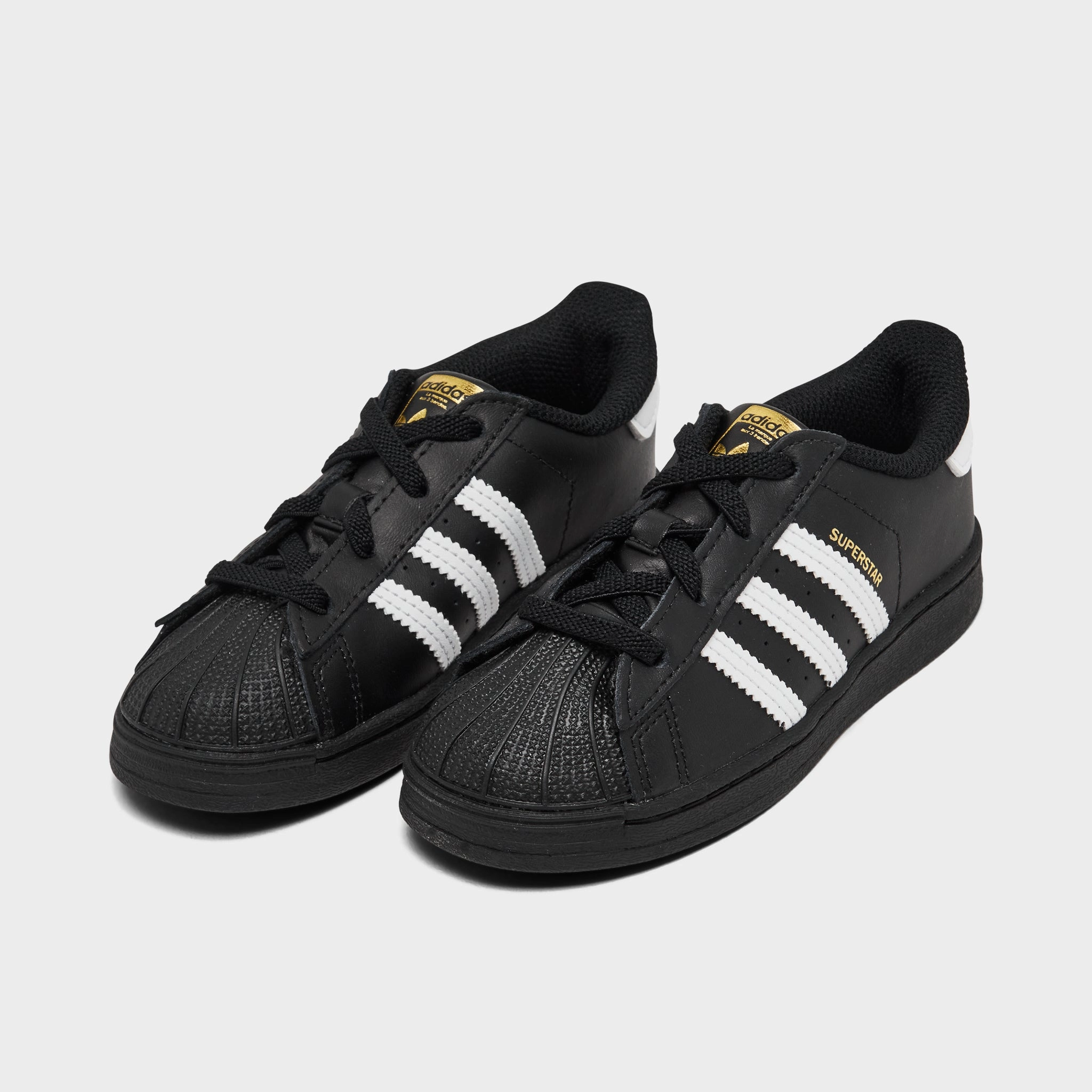 Proprioception Enhanced Custom Fit Design adidas Originals Infants' Superstar El Core Black / Ftwr White - Core Black