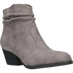 Helena Womens Round Toe Slouchy Booties Concert Look Compact Form