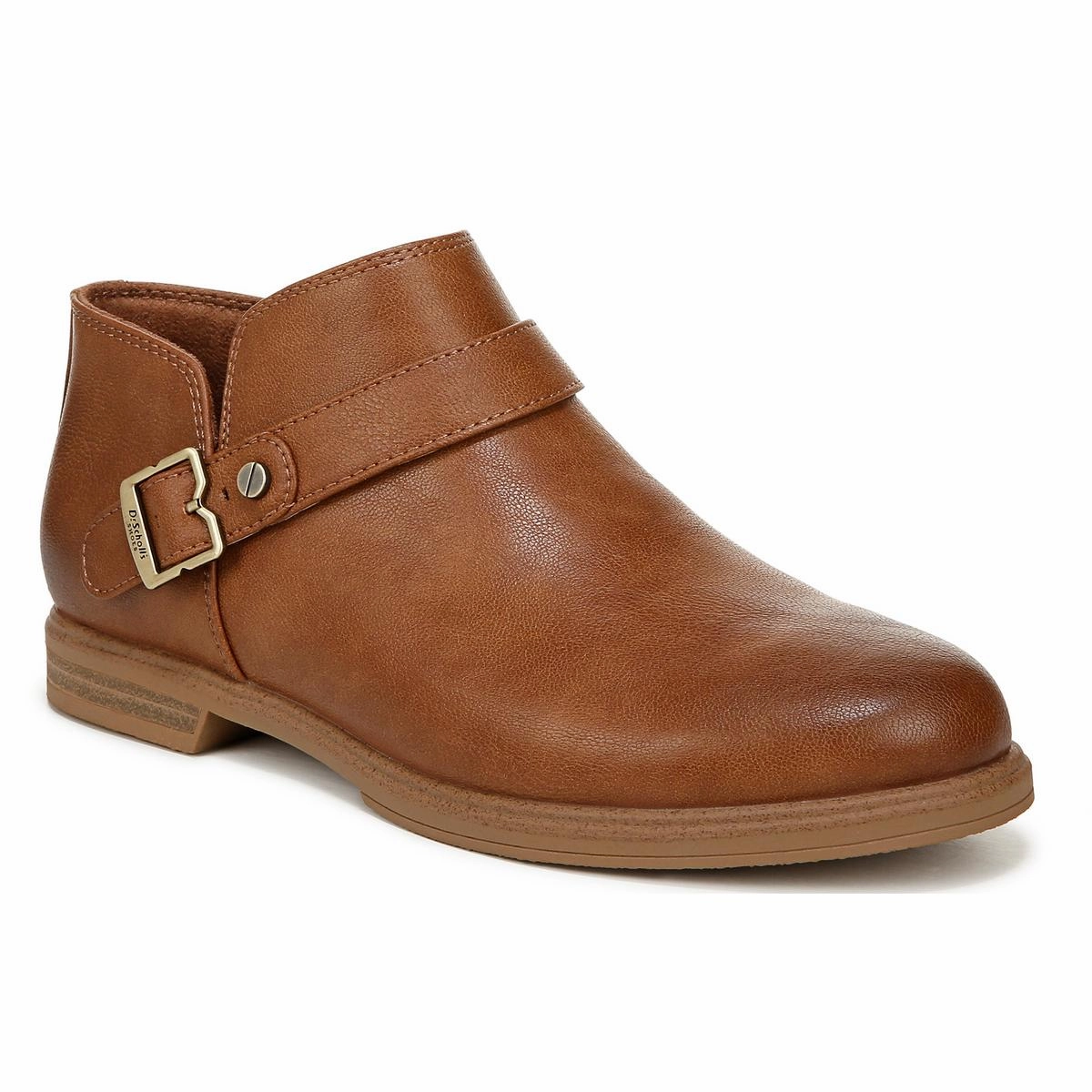 Hello Womens Zipper Faux Leather Shooties Rugged Design