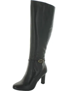 Henny Womens Leather Tall Knee-High Boots Minimal Weight Cold Trek