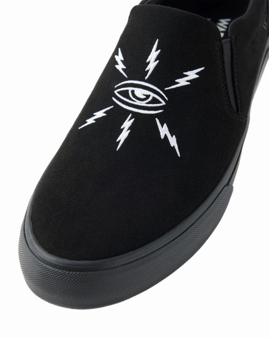Ultra Breathable Knit War Saw x Ed Templeton Stranger - Black / Black Synthetic