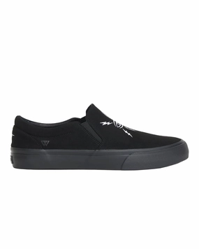Low Impact Cushioning War Saw x Ed Templeton Stranger - Black / Black Synthetic