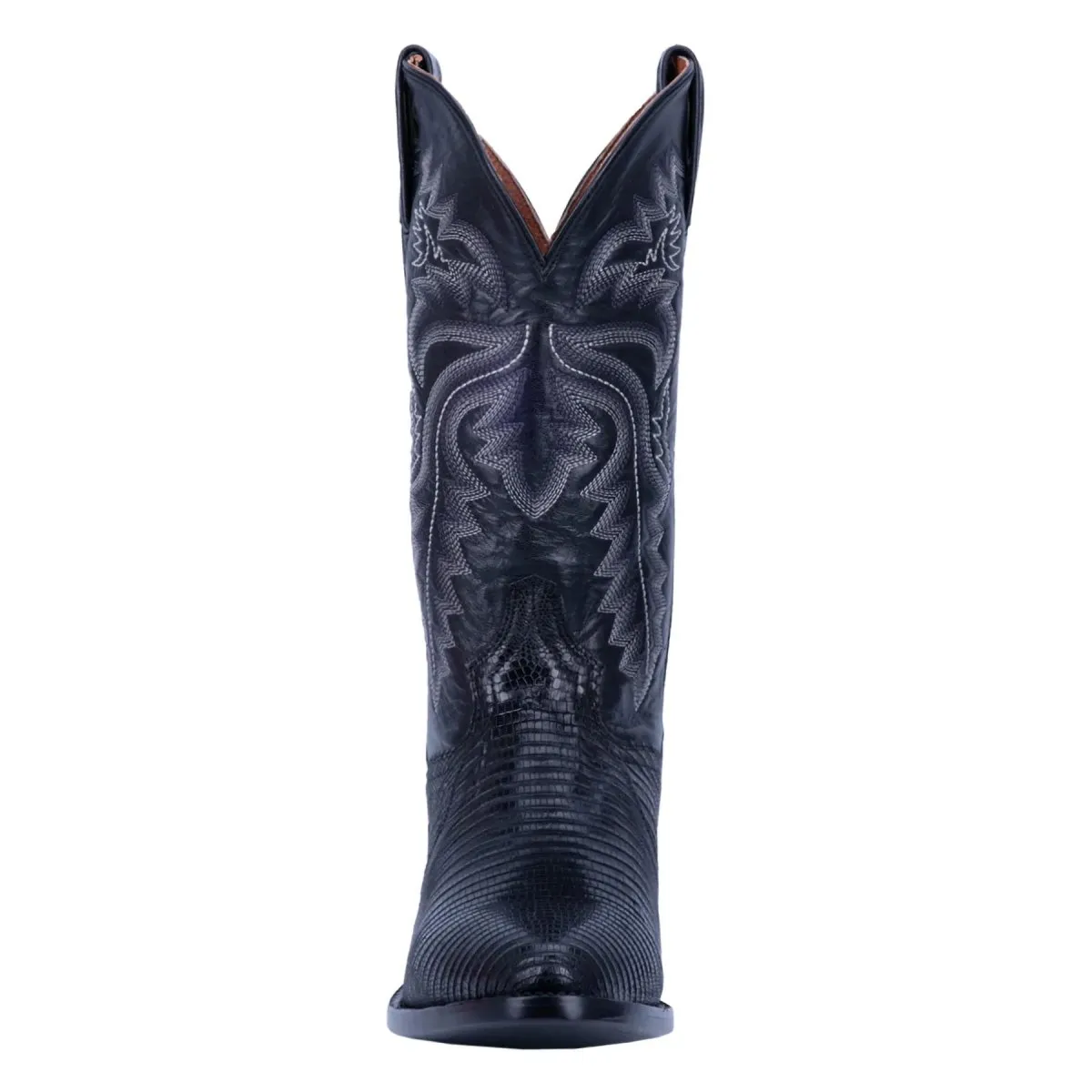 Dan Post Men's Winston Teju Lizard Black Insulated Rainy Day Commuter