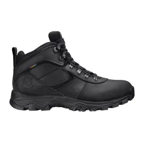 Padded Interior Snow Trekker Comfort Padding Timberland Men's Mt. Maddsen Mid Hiking Boots Black Waterproof