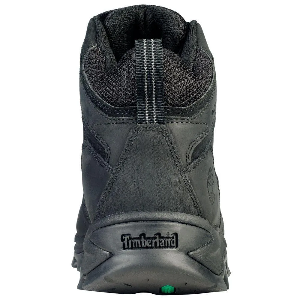 Timberland Men's Mt. Maddsen Mid Hiking Boots Black Waterproof Move Free Soft Cushioning