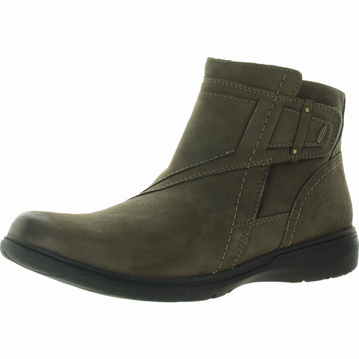 Carleigh Style Womens Nubuck Round Toe Ankle Boots Avant Mood Comfort Tongue