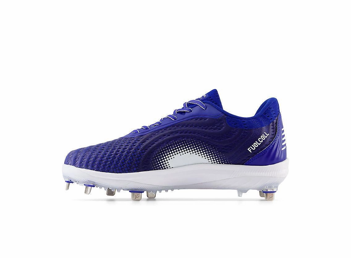 weekend - run New Balance Men's FuelCell 4040 V7 Metal Baseball Cleats - Team Royal / White - L4040TB7