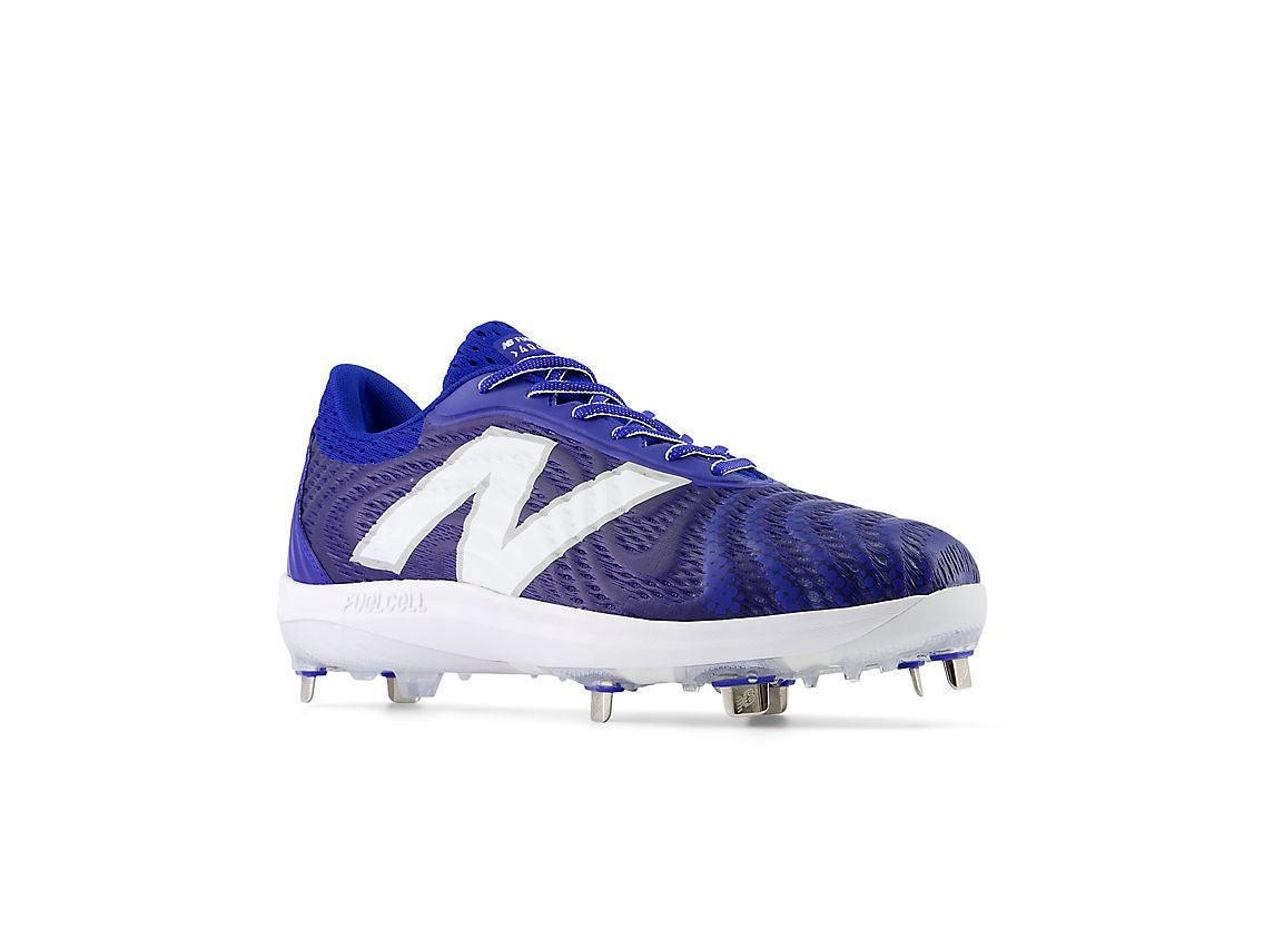 generic shoes New Balance Men's FuelCell 4040 V7 Metal Baseball Cleats - Team Royal / White - L4040TB7