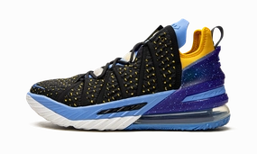LeBron 18 "Dynasty - Minneapolis Lakers" Comfortable to wear Contoured Heel Cup