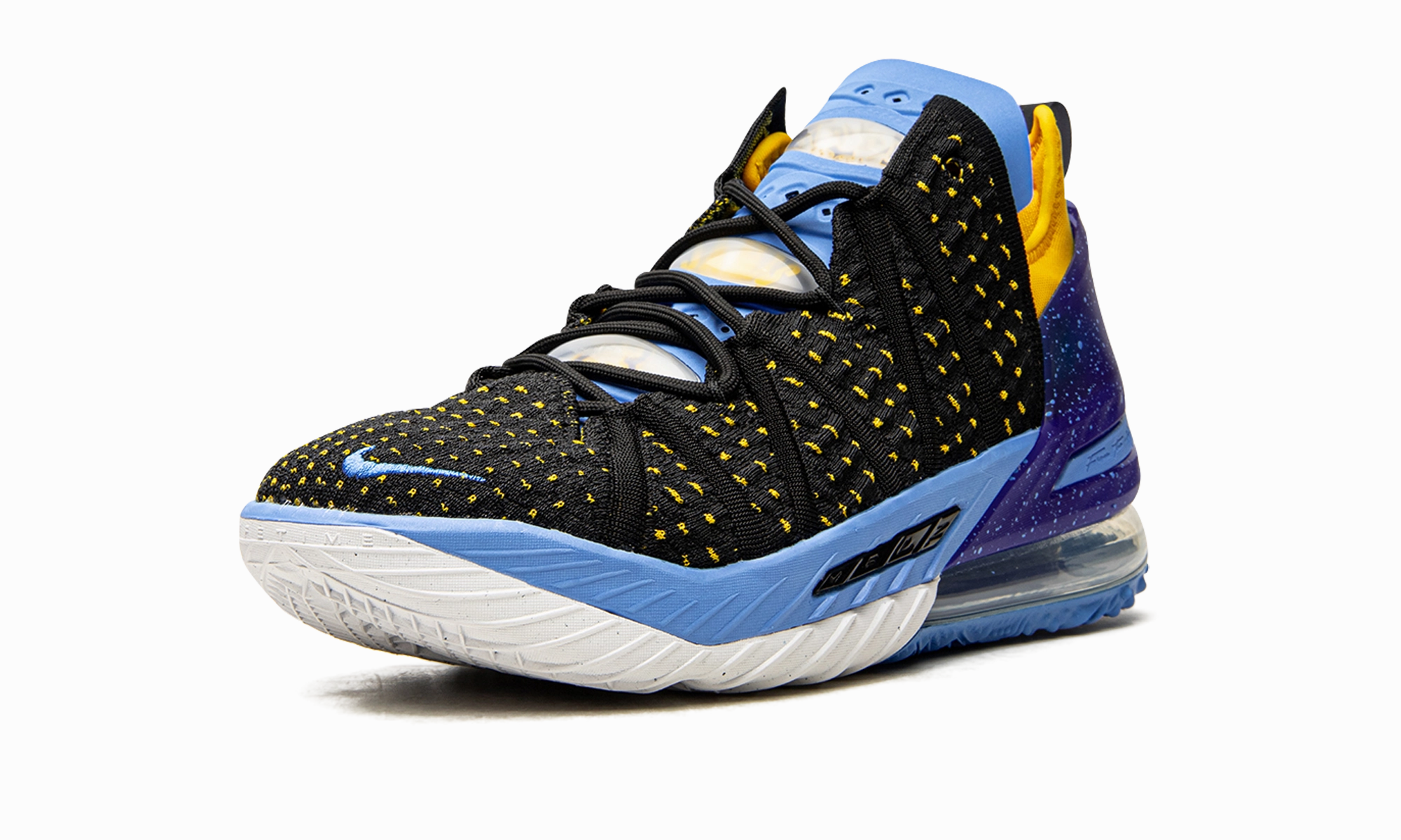 LeBron 18 "Dynasty - Minneapolis Lakers" Foot Strike Control