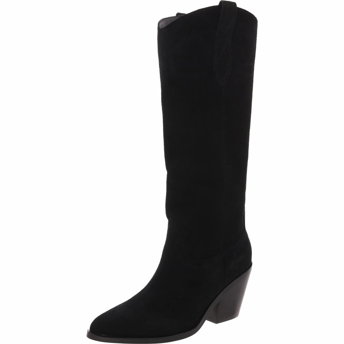 Smash Womens Pull On Pointed Toe Knee-High Boots Slip Resistant Urban Commute