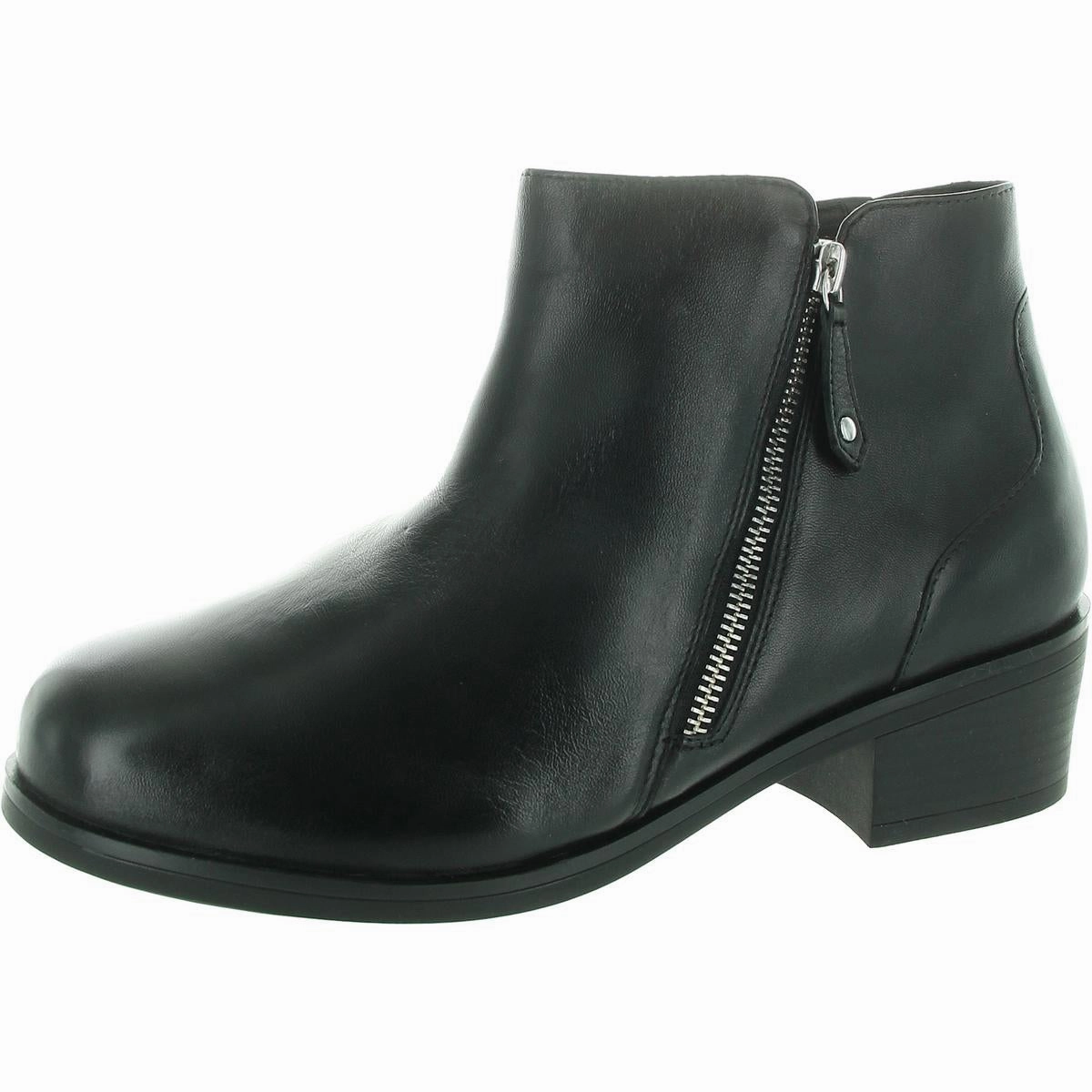 Street Ready Womens Double Zipper Ankle Boots