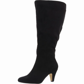 Shock Absorbing Functional Minimalist Womens Wide Calf Knee-High Boots