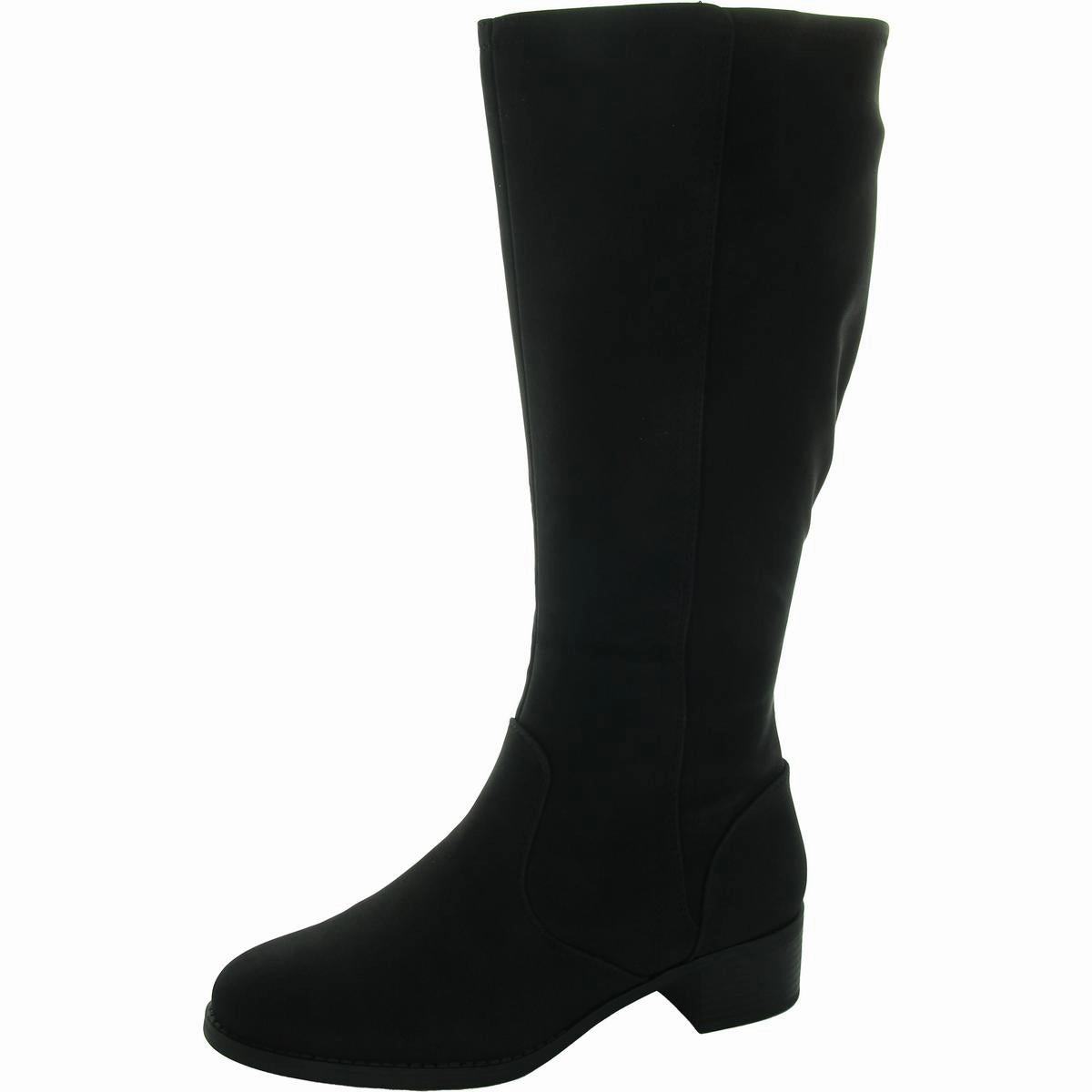 Grippy Outsole Adventure Seeker Minimal Look TUCKER Womens Zipper Synthetic Knee-High Boots