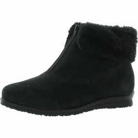 Planet Womens Leather Zipper Winter & Snow Boots Seamless Comfort Daily Walks Sporty