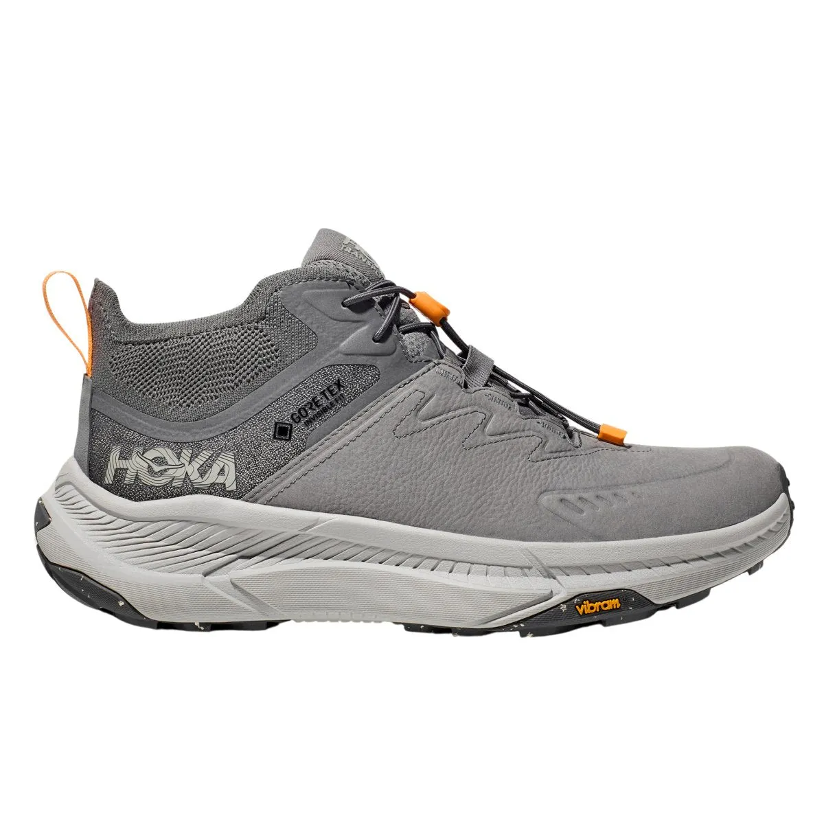 Hoka One One Men's Transport Chukka GTX Grey Comfort Lining Daily Walks Lightweight Comfort