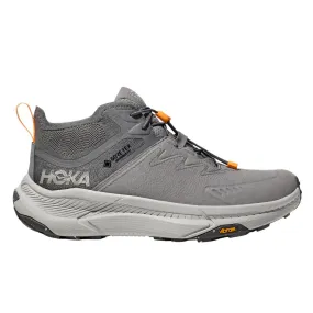 Hoka One One Men's Transport Chukka GTX Grey Comfort Lining Daily Walks Lightweight Comfort