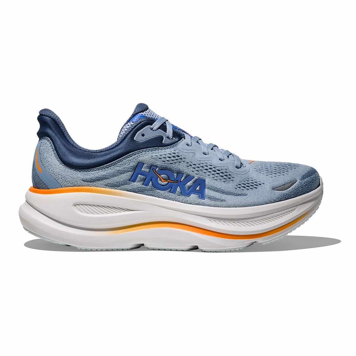 Hoka Bondi 9 Drizzle - Downpour hot - weather running gear