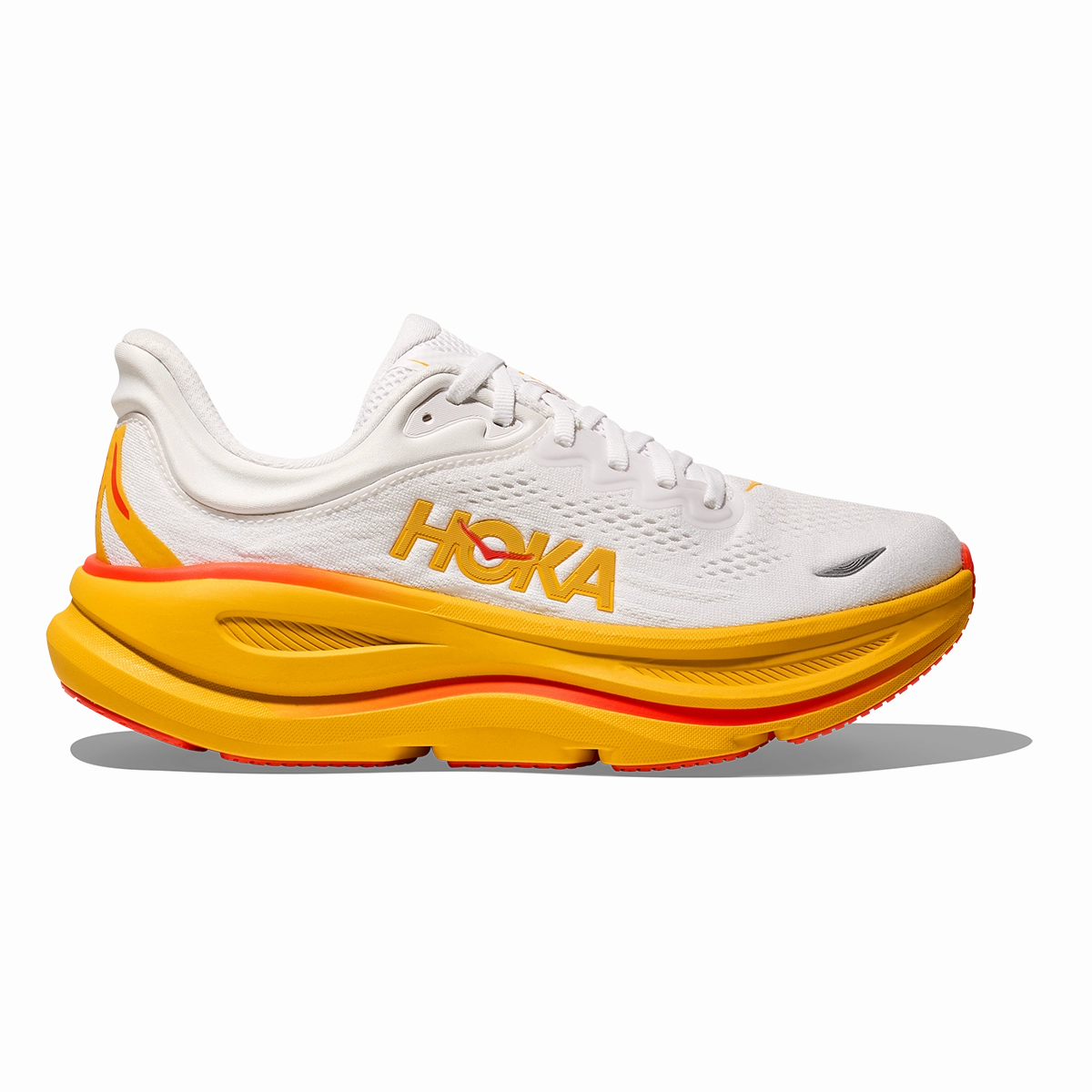 Wicking Fast Landing Hoka Bondi 9 Frost - Sunflower