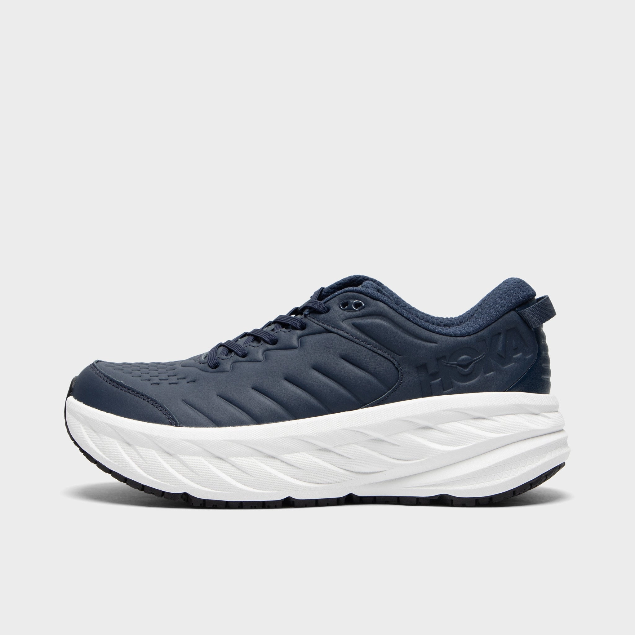 Hoka Bondi SR Black / White Pastel tone Lime Fresh