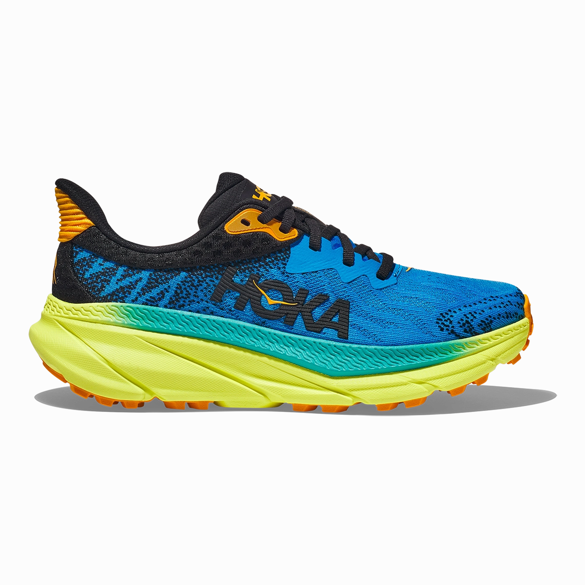 Hoka Challenger ATR 7 - Diva Blue - Evening Primrose foam sole