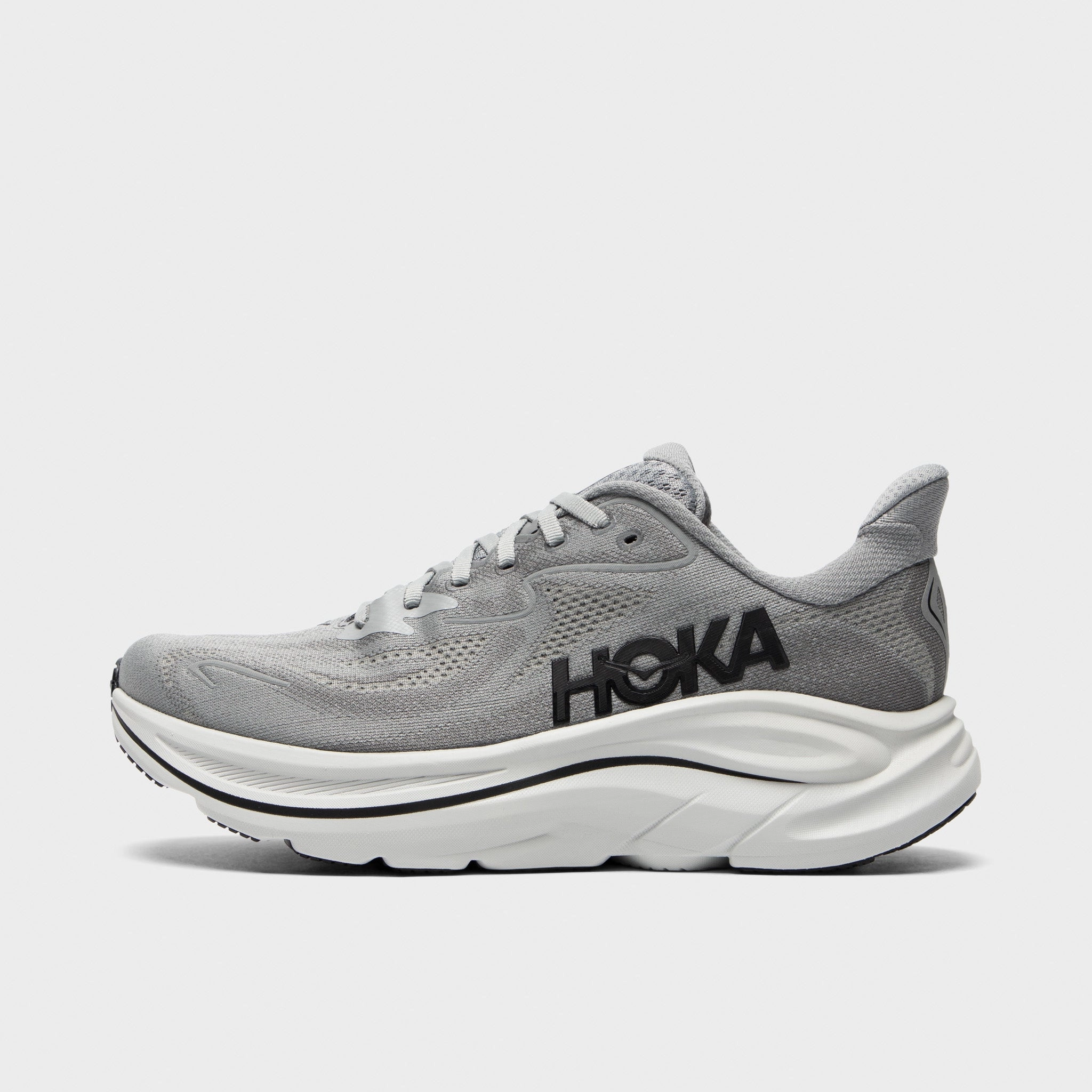 Edge Appeal Vine Step Hoka Clifton 10 Grey / Black