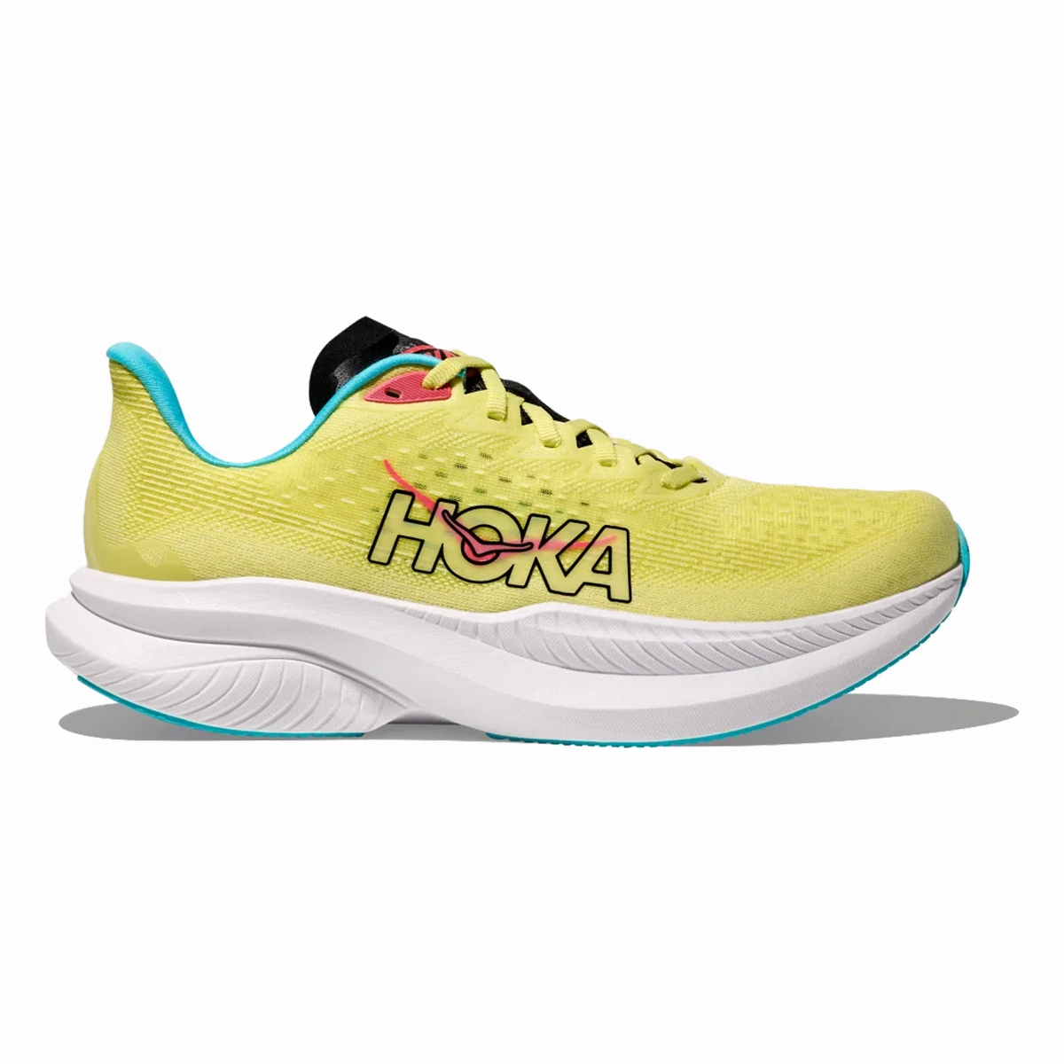 for beginners Hoka Mach 6 - Yuzu - Cielo Blue