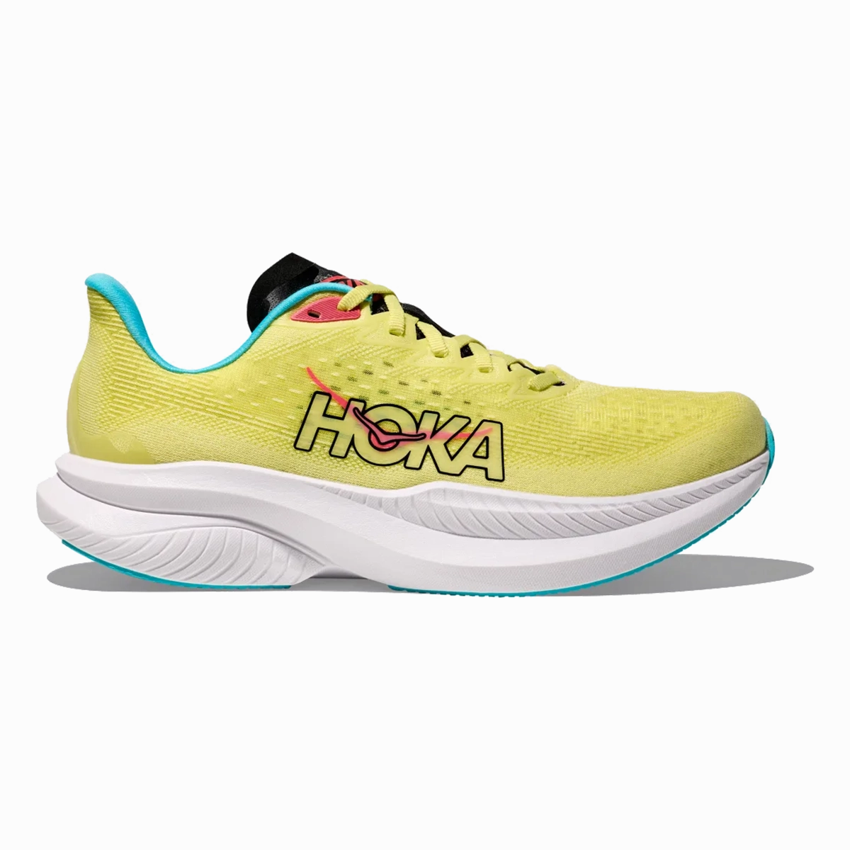 energy - return running option running in cross - country races shoes Hoka Mach 6 - Yuzu - Cielo Blue