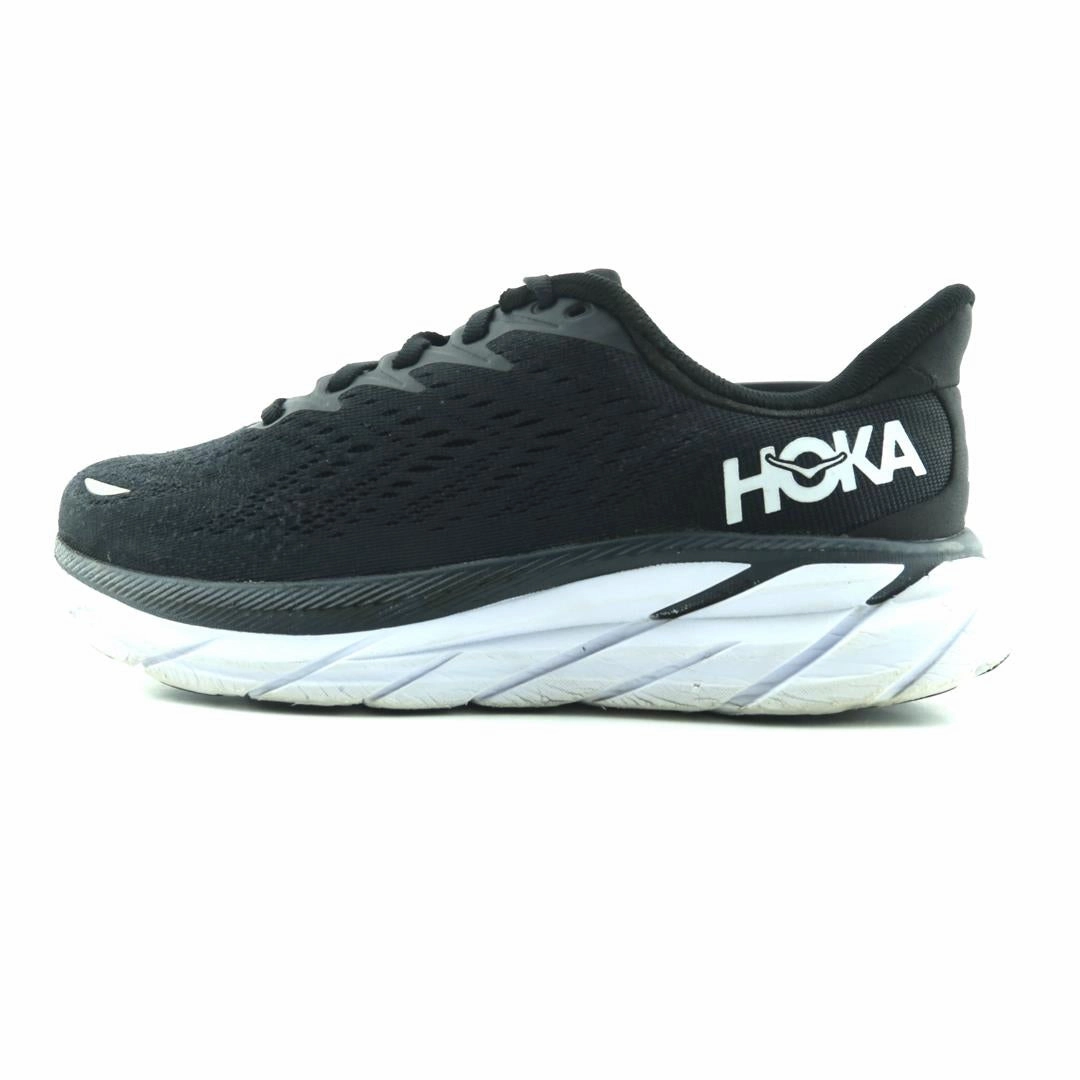 HOKA ONE ONE CLIFTON 8 heel pads Snowy running traction